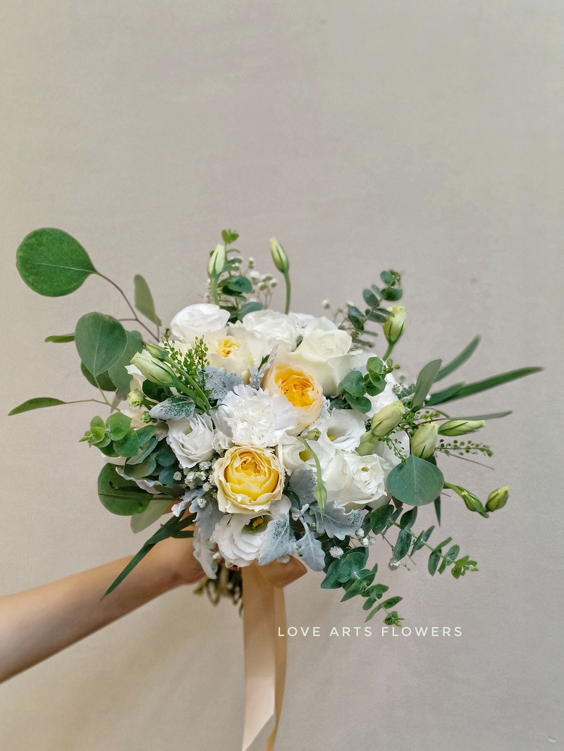 Những mẫu hoa cưới làm cô dâu mê mẩn tại Love Arts Flowers